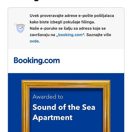 Sound Of The Sea Apartment Sveti Stefan Ngoại thất bức ảnh