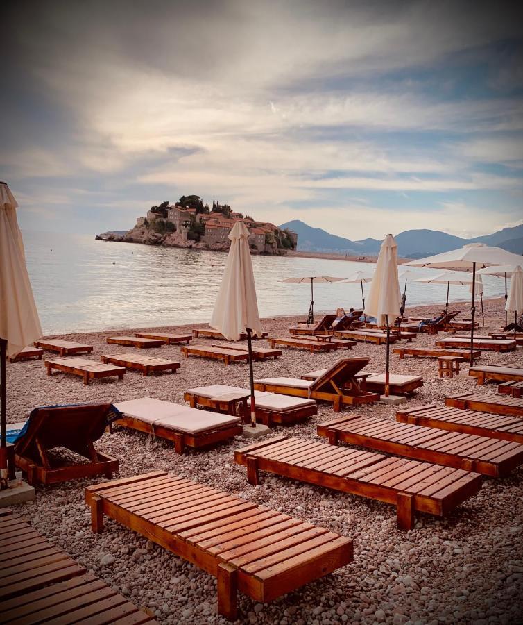 Sound Of The Sea Apartment Sveti Stefan Ngoại thất bức ảnh
